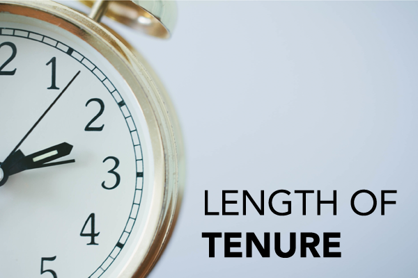 Length of tenure