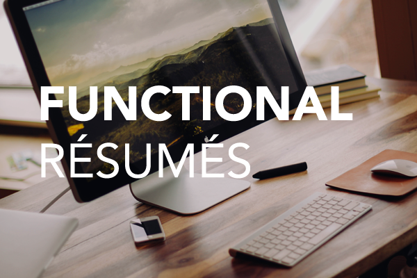 functional resumes