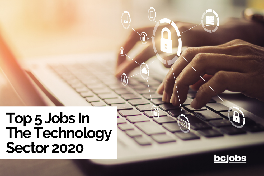 Top 5 Jobs in The Technology Sector 2020