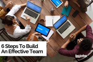 6 Steps To Build An Effective Team